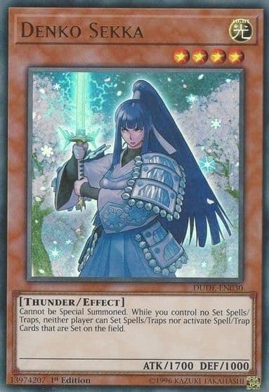 Denko Sekka Duel Devastator Yu-Gi-Oh! card