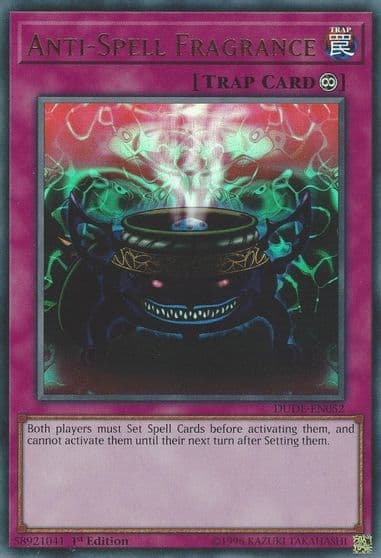 Anti Spell Fragrance Duel Devastator Yu-Gi-Oh! card