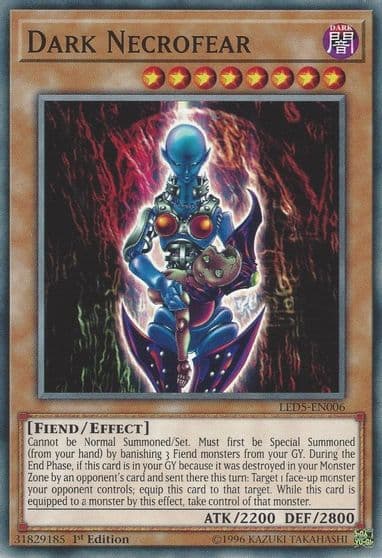 Dark Necrofear Legendary Duelists: Immortal Destiny Yu-Gi-Oh! card