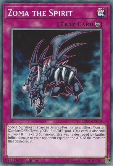 Zoma the Spirit Legendary Duelists: Immortal Destiny Yu-Gi-Oh! card