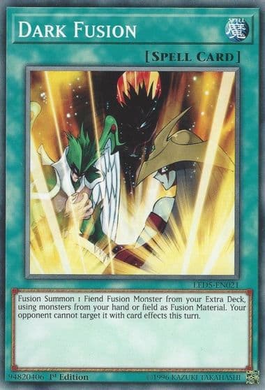 Dark Fusion Legendary Duelists: Immortal Destiny Yu-Gi-Oh! card