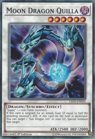 Moon Dragon Quilla Legendary Duelists: Immortal Destiny Yu-Gi-Oh! card