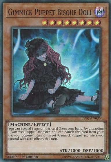 Gimmick Puppet Bisque Doll Legendary Duelists: Immortal Destiny Yu-Gi-Oh! card