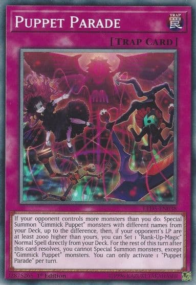 Puppet Parade Legendary Duelists: Immortal Destiny Yu-Gi-Oh! card