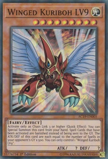 Winged Kuriboh LV9 Advent Calendar 2019 Yu-Gi-Oh! card