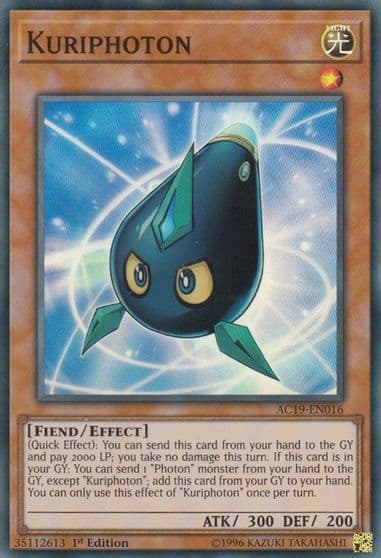 Kuriphoton Advent Calendar 2019 Yu-Gi-Oh! card