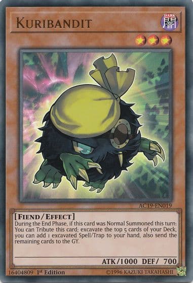 Kuribandit Advent Calendar 2019 Yu-Gi-Oh! card