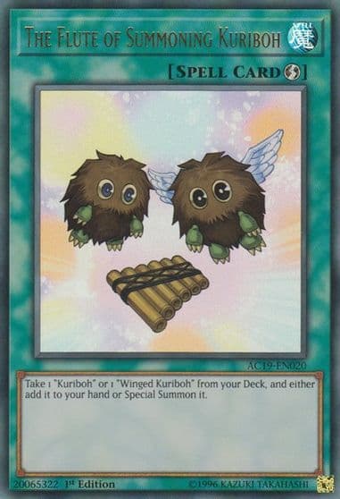 The Flute of Summoning Kuriboh Advent Calendar 2019 Yu-Gi-Oh! card