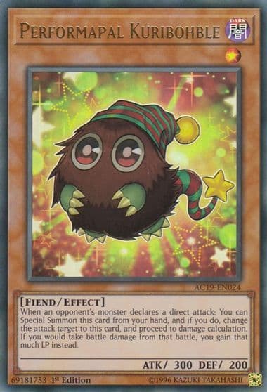 Performapal Kuribohble Advent Calendar 2019 Yu-Gi-Oh! card