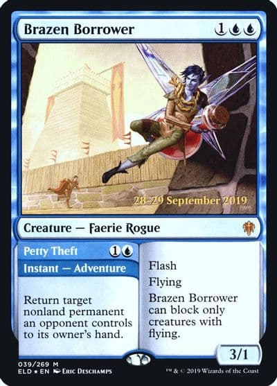 Brazen Borrower Prerelease Cards Magic card