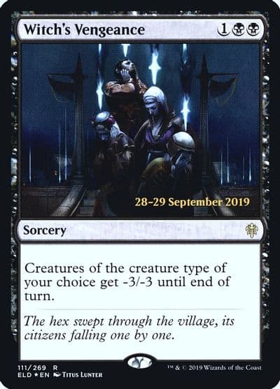 Witchs Vengeance Prerelease Cards Magic card