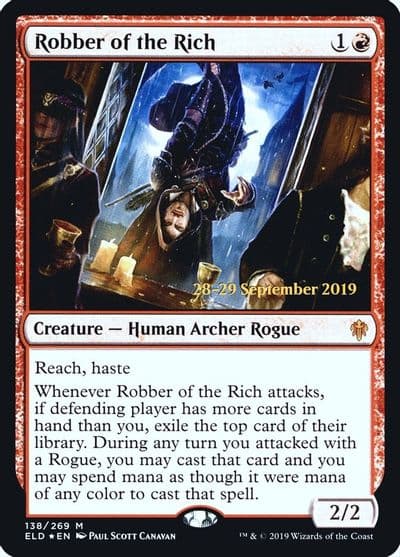 Robber of the Rich Prerelease Cards Magic card
