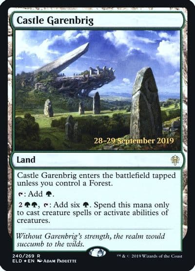 Castle Garenbrig Prerelease Cards Magic card