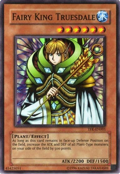 Fairy King Truesdale TFK EN001 The Falsebound Kingdom Yu-Gi-Oh! card