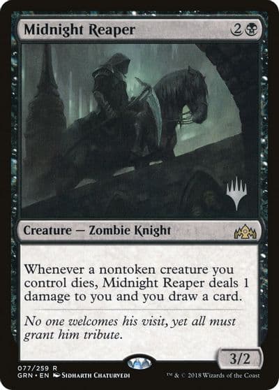 Midnight Reaper Promo Pack: Throne of Eldraine Magic card