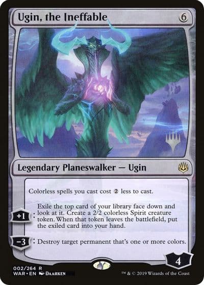 Ugin the Ineffable Promo Pack: Throne of Eldraine Magic card