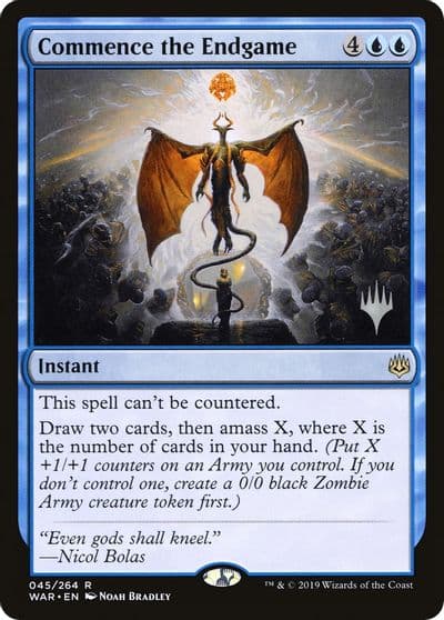 Commence the Endgame Promo Pack: Throne of Eldraine Magic card