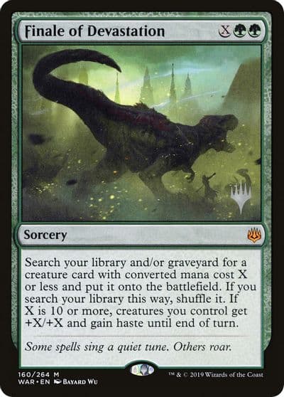 Finale of Devastation Promo Pack: Throne of Eldraine Magic card