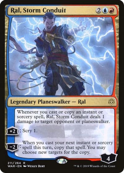 Ral Storm Conduit Promo Pack: Throne of Eldraine Magic card