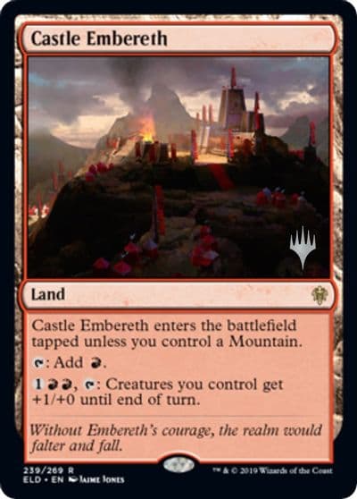 Castle Embereth Promo Pack: Throne of Eldraine Magic card