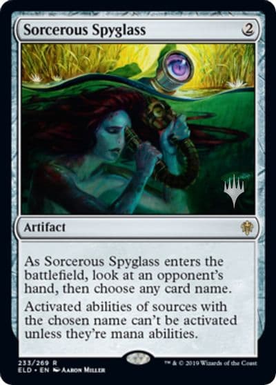 Sorcerous Spyglass Promo Pack: Throne of Eldraine Magic card