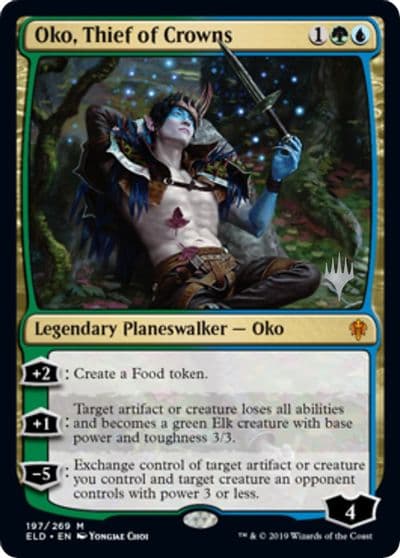Oko Thief of Crowns Promo Pack: Throne of Eldraine Magic card