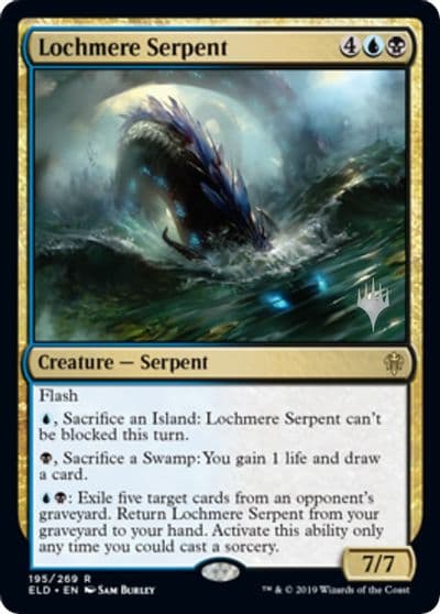 Lochmere Serpent Promo Pack: Throne of Eldraine Magic card