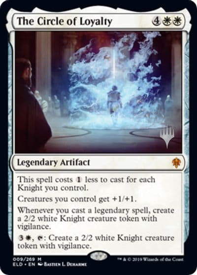 The Circle of Loyalty Promo Pack: Throne of Eldraine Magic card