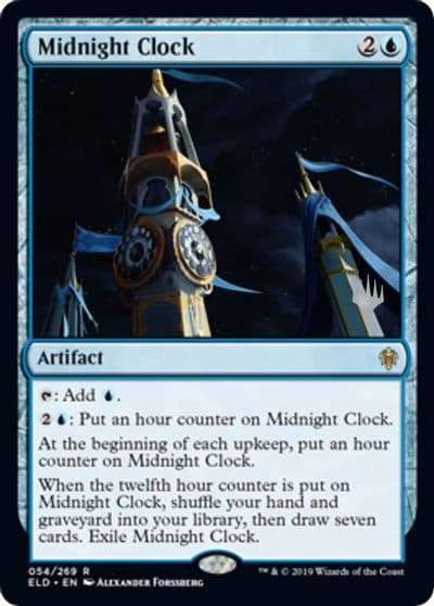 Midnight Clock Promo Pack: Throne of Eldraine Magic card
