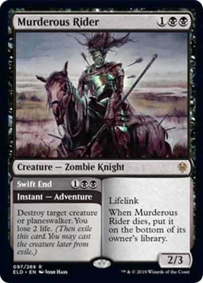 Murderous Rider Promo Pack: Throne of Eldraine Magic card