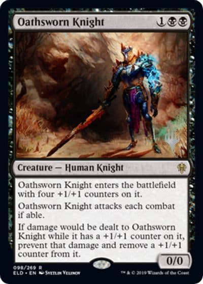 Oathsworn Knight Promo Pack: Throne of Eldraine Magic card