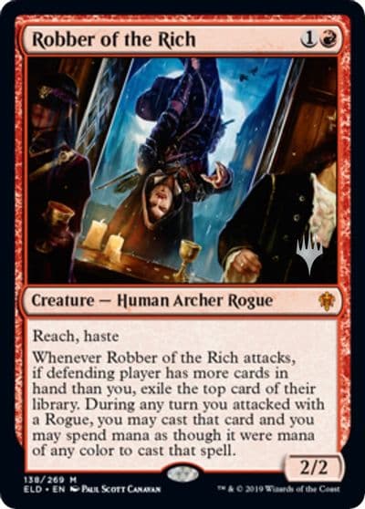 Robber of the Rich Promo Pack: Throne of Eldraine Magic card