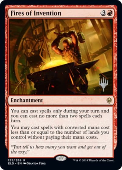 Fires of Invention Promo Pack: Throne of Eldraine Magic card