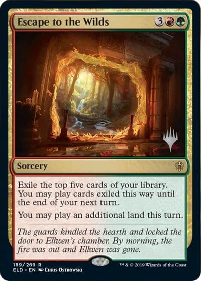 Escape to the Wilds Promo Pack: Throne of Eldraine Magic card