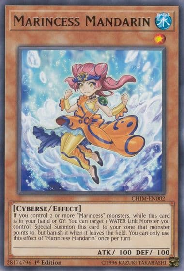 Marincess Mandarin Chaos Impact Yu-Gi-Oh! card