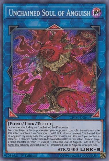 Unchained Soul of Anguish Chaos Impact Yu-Gi-Oh! card