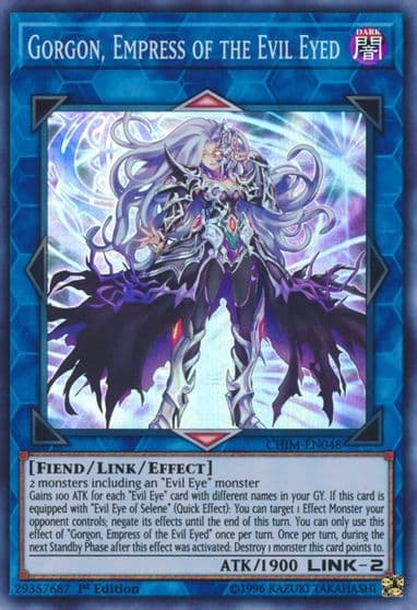 Gorgon Empress of the Evil Eyed Chaos Impact Yu-Gi-Oh! card