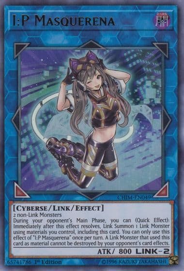IP Masquerena Chaos Impact Yu-Gi-Oh! card