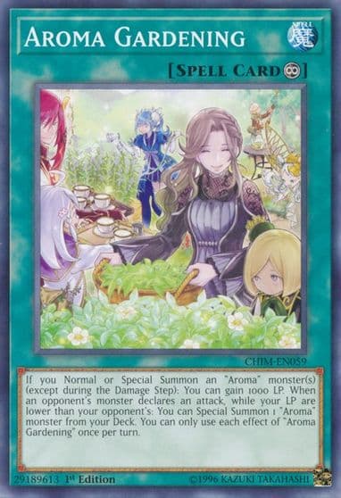 Aroma Gardening Chaos Impact Yu-Gi-Oh! card