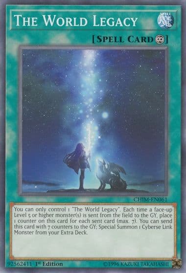 The World Legacy Chaos Impact Yu-Gi-Oh! card