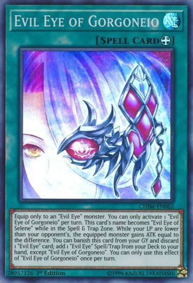 Evil Eye of Gorgoneio Chaos Impact Yu-Gi-Oh! card