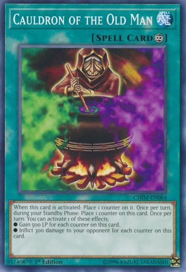 Cauldron of the Old Man Chaos Impact Yu-Gi-Oh! card
