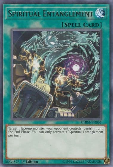 Spiritual Entanglement Chaos Impact Yu-Gi-Oh! card