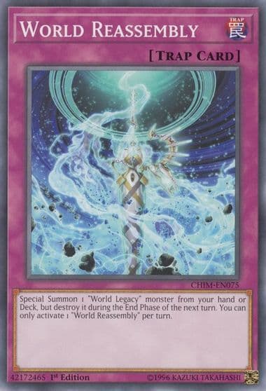 World Reassembly Chaos Impact Yu-Gi-Oh! card