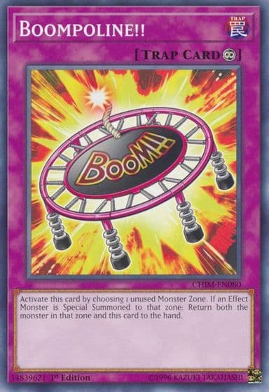 Boompoline Chaos Impact Yu-Gi-Oh! card