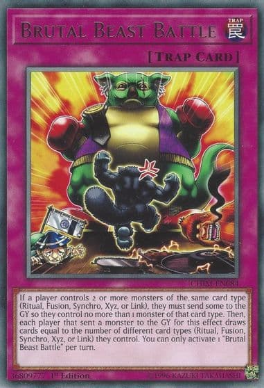 Brutal Beast Battle Chaos Impact Yu-Gi-Oh! card