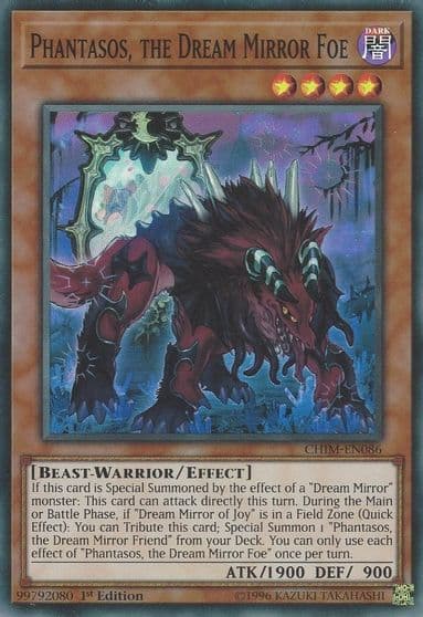 Phantasos the Dream Mirror Foe Chaos Impact Yu-Gi-Oh! card