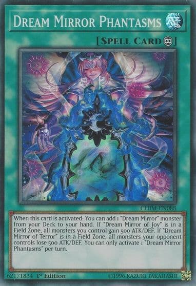 Dream Mirror Phantasms Chaos Impact Yu-Gi-Oh! card