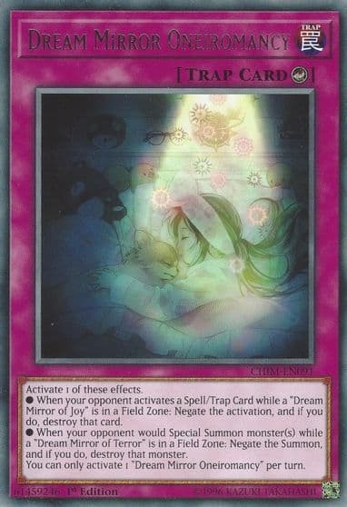 Dream Mirror Oneiromancy Chaos Impact Yu-Gi-Oh! card