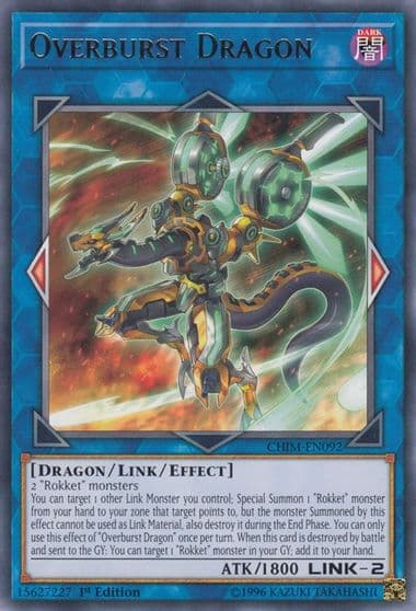 Overburst Dragon Chaos Impact Yu-Gi-Oh! card